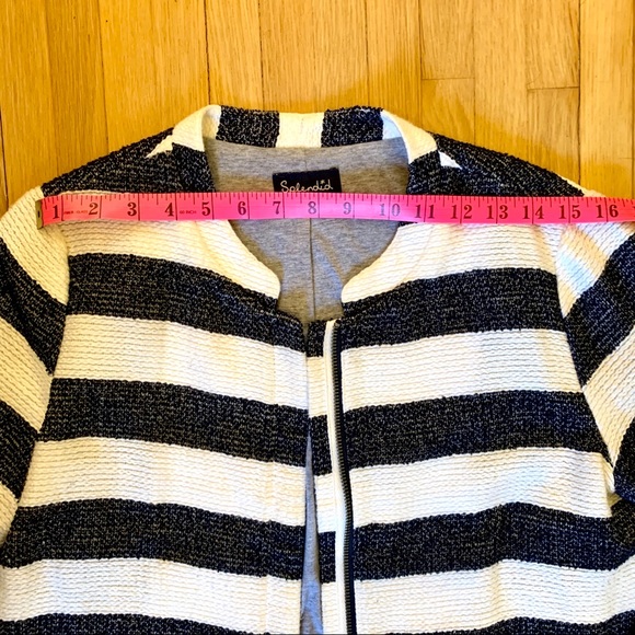 NWOT Splendid Striped Boxy Monterey Jacket - Picture 9 of 10